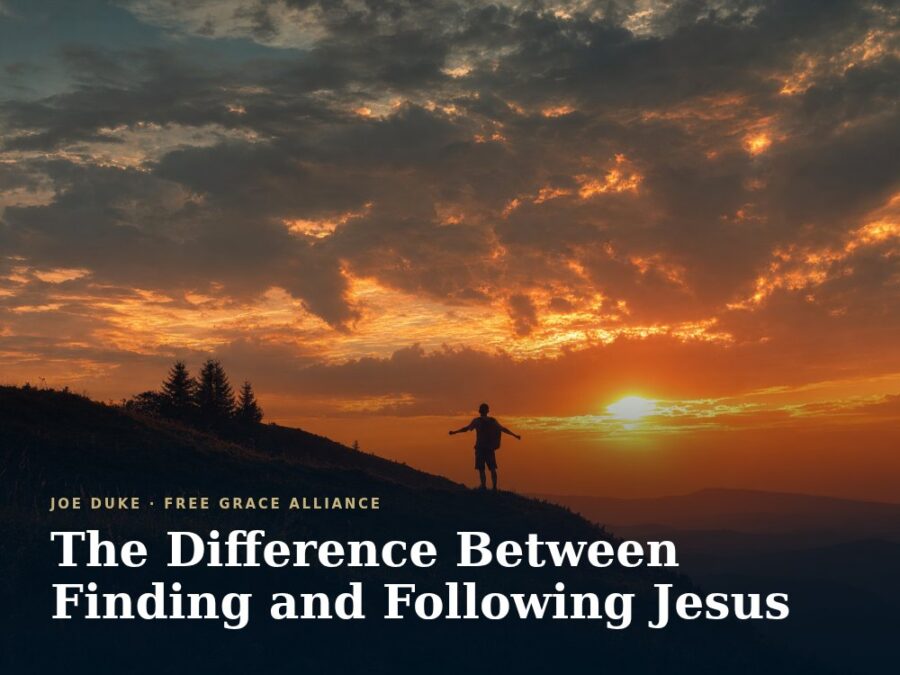 The Difference Between Finding and Following Jesus